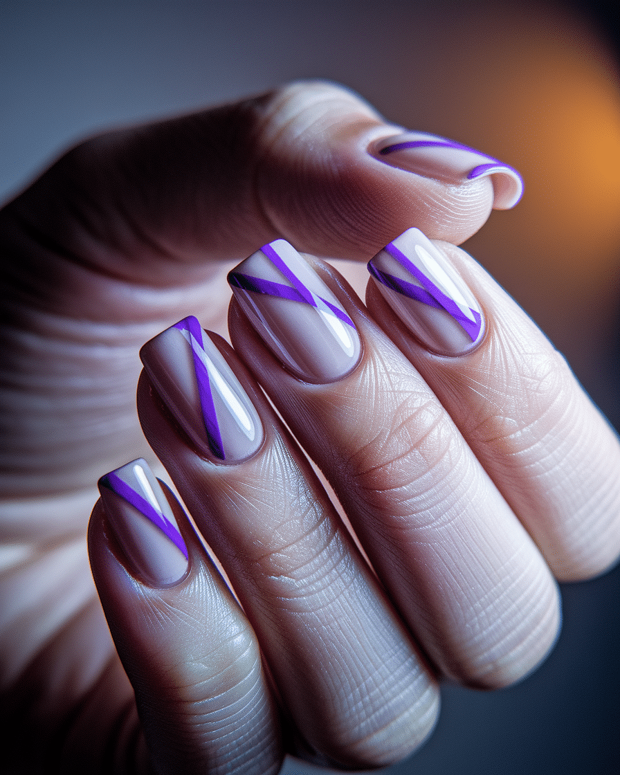 0009_2_a-close-up-photograph-of-a-beautifully-m_eoCS2EleRwWUbqF4a8wI8w_FdBCer0xS-anywB6Nn2k2Q_cover The Allure of Purple Nail Designs: Expressing Personality Through Color and Creativity