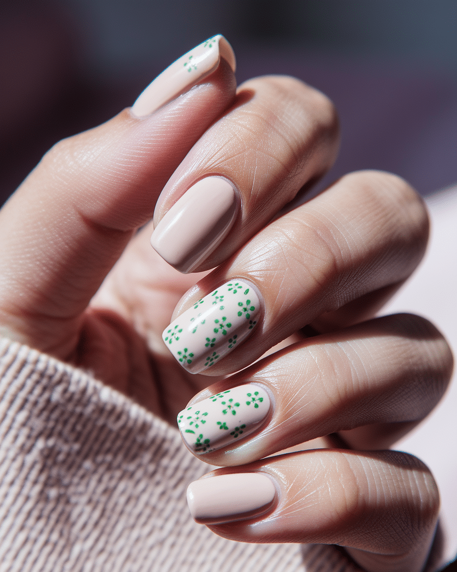 0009_3_a-close-up-photograph-captures-a-beautif_mh8iwQVrRHeZAUqiRnz9Og_dhD0xQKMTvu_n-H4O4o3Ow Embracing Nature: The Rise of Soft Green Nail Designs for Spring 2025