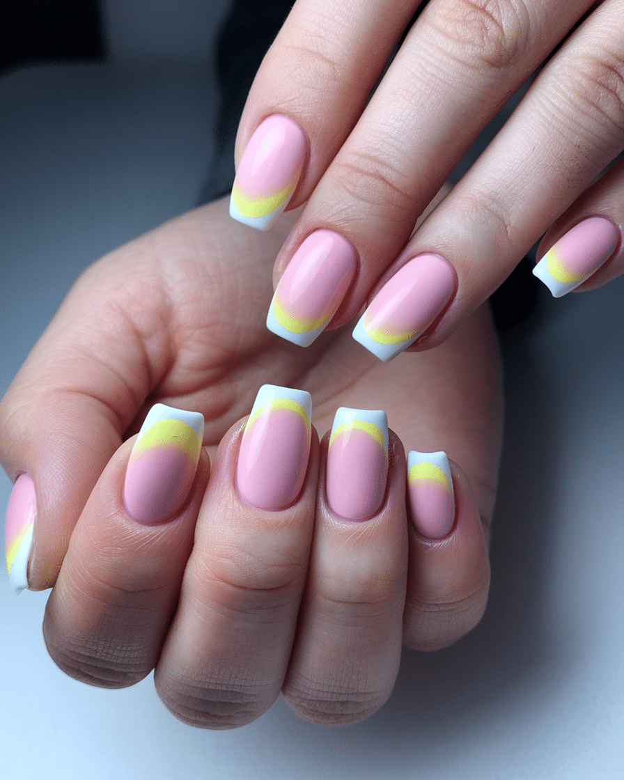 0009_3_a-photo-of-a-hand-with-pink-lemonade-omb_UHTMFf4_SOmVytfufeRP6A_N3zU6EoCRqart-17U1hGNA 18 Dreamy Spring Nail Color Ideas to Try in 2025