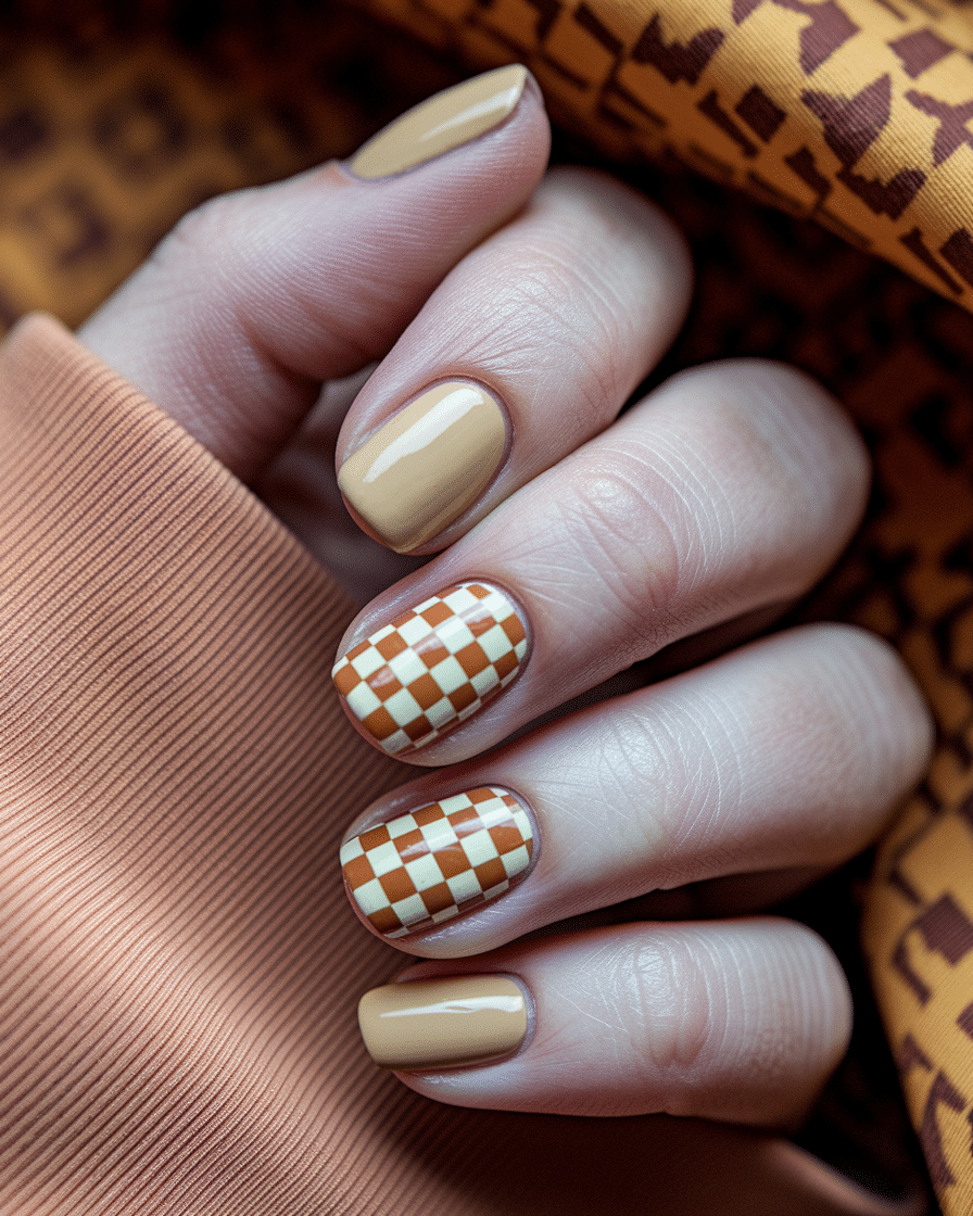 The Timeless Beauty of Neutral Tones: Exploring the Allure of Beige and Brown Nails
