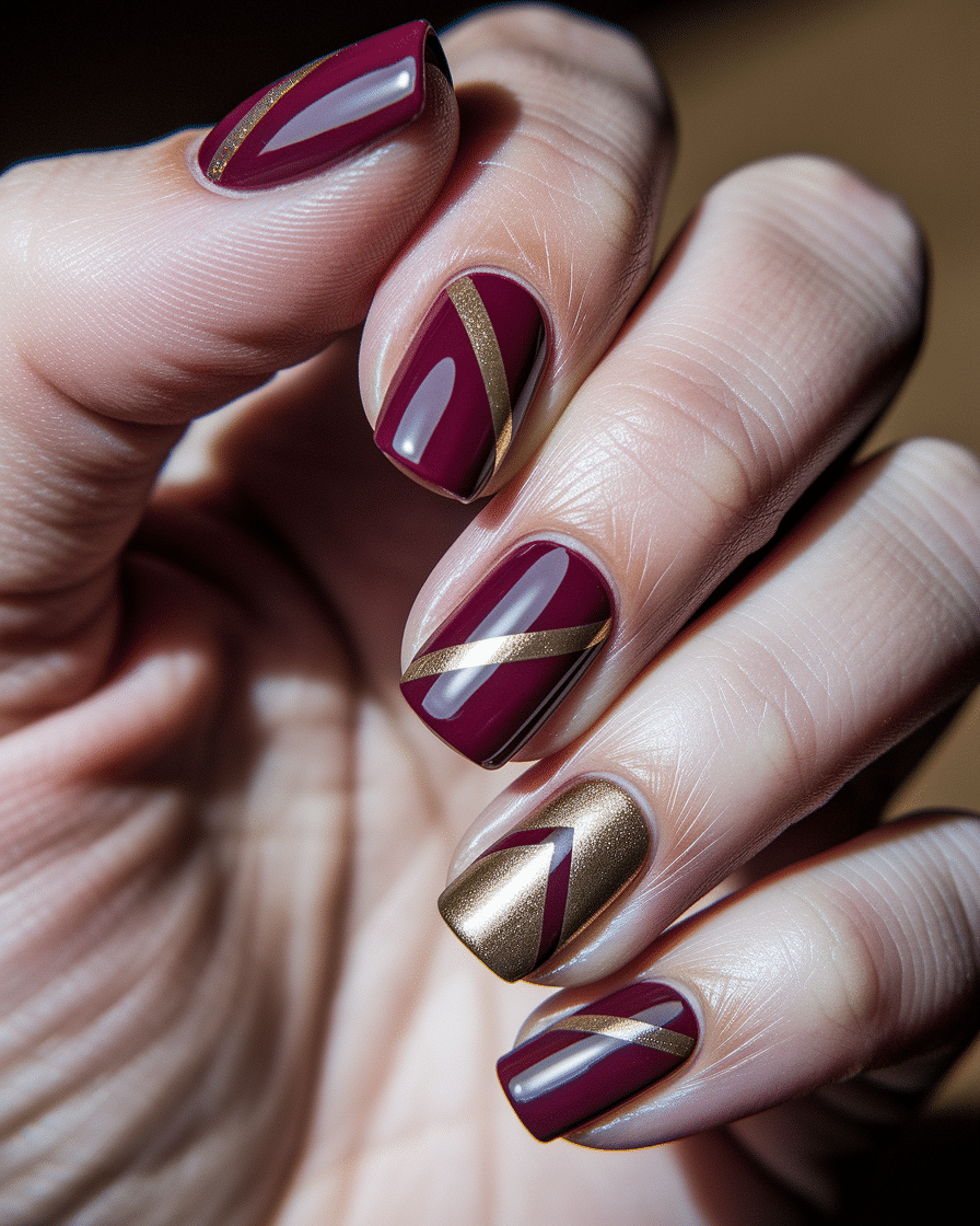 0010_3_a-close-up-photograph-captures-the-exqui_mly5iYm_SnOPiBXexXpsKA_wTJKgapkQrCKoFukqRraLg Winter Nail Colors That Make a Statement: Burgundy and Gold Nails to Warm Up the Season