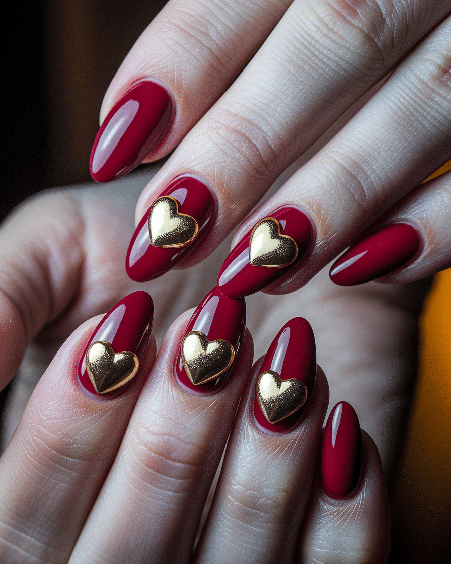 Romantic Red Nail Designs for Every Occasion: Almond French Press-On Ideas You'll Adore