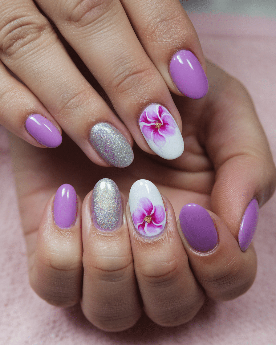 0010_4_a-close-up-photo-of-a-hand-with-nails-pa_vsdCG7rCQhWH1bAYatjnuQ_DigK4DVlTp2GPAOGcyl9lQ Blooming Beauty: The Timeless Charm of Purple Floral Nails