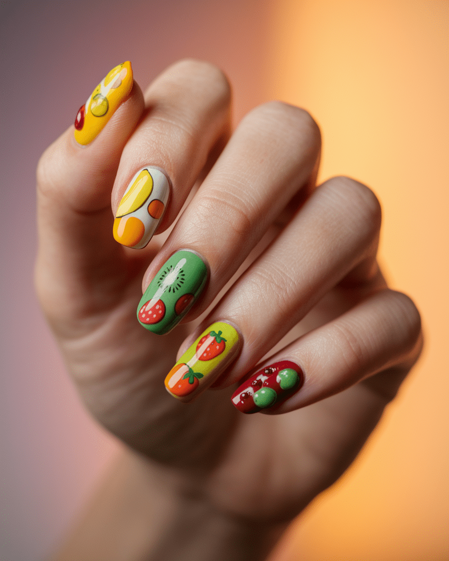0011_1_a-close-up-photograph-of-a-beautiful-han_f2fE-E2aSGe8ZL7twOyBRA_MXccRF_vSZ2MiKvCf6k2KQ Fresh and Fun: Embracing Fruit-Inspired Nail Art for Summer 2025