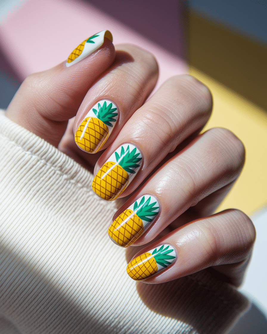 Fresh and Playful Nail Art Ideas Inspired by Fruits
