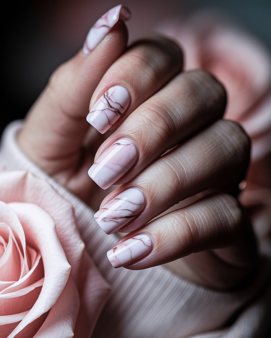 Elegant Pink Nail Designs for Brides: Soft and Romantic Ideas for Your Wedding Day