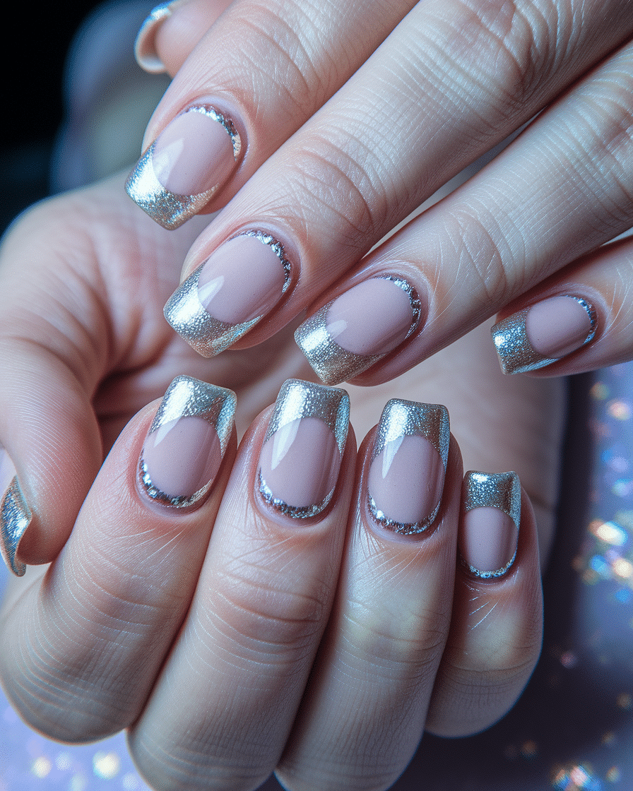 0011_4_a-close-up-photograph-of-a-beautifully-m_wSyZ8v7ITrmzT96hqMkJbw_vdqeBl7XQ1KI1XzCny-FzQ Let Your Nails Shine: Embracing Sparkle in Nail Art for Life’s Magical Moments