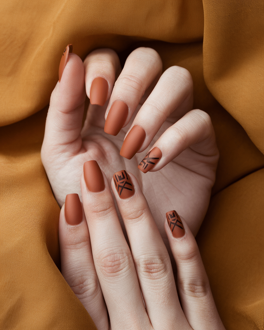 0011_4_a-still-of-a-beautiful-hand-with-burnt-o_lR0qDdZ9TdyJSNsIK4a7hQ_FhDogqhgQ9mnBXfM56ilIQ Embracing the Matte: A Modern Take on Nail Art and Design