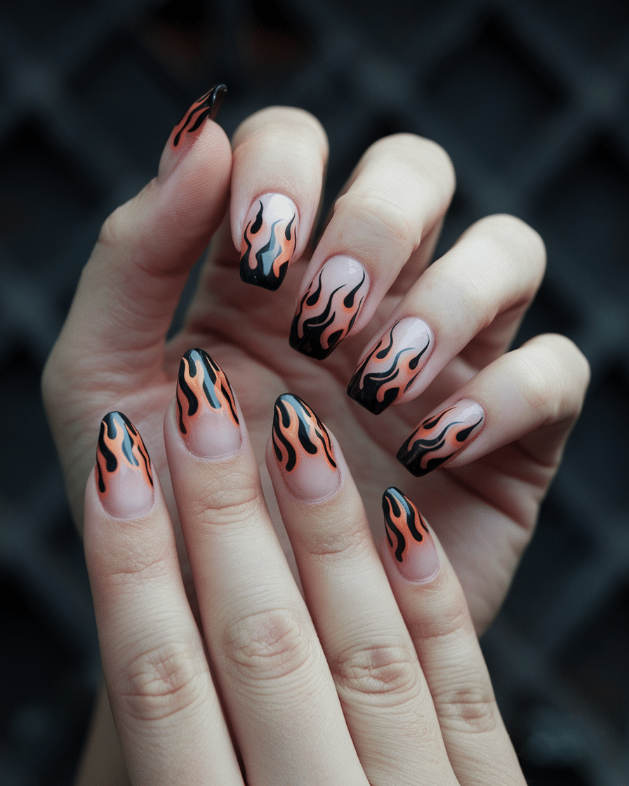0011_4_a-still-photo-of-a-hand-with-black-flame_xoZuKXkkRLqH2MF0d0y45A_ih3BnXWdTb27xHUgswGdxg The Timeless Allure of Black Nail Designs