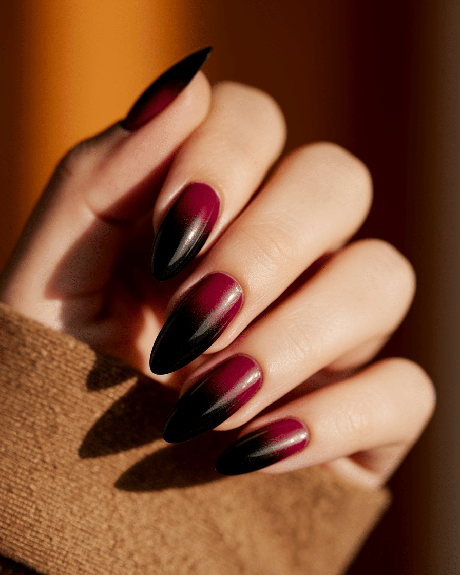 0012_1_a-close-up-photograph-of-a-beautiful-han_-w_5Xe5xTlmDLIXW5d3zSw_KGG46sevTfqrNz23hKlKdg_cover Elegant Fall Nail Trends: Why Black French Almond Nails Are the Ultimate Seasonal Staple
