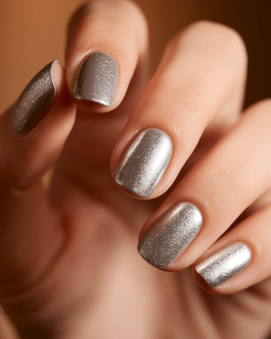 How to Elevate Your Manicure with Silver Chrome Paint Gel
