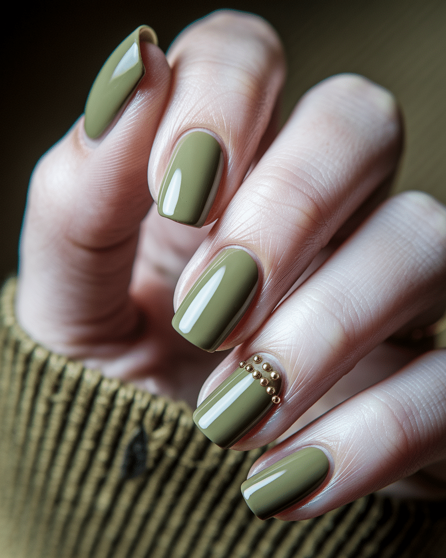 Elegant Autumn Nail Inspirations for Wedding Guests
