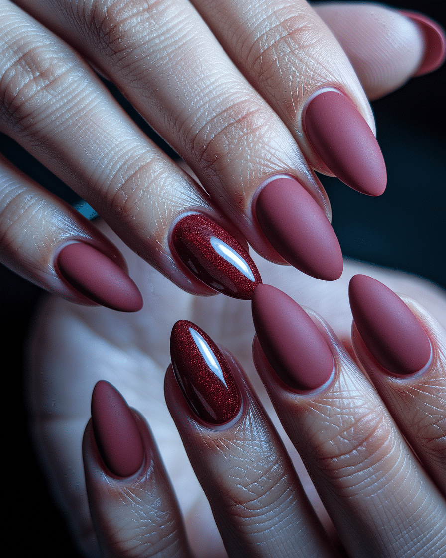 Romantic Red Nail Designs for Every Occasion: Almond French Press-On Ideas You'll Adore