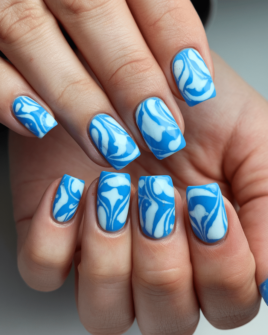 The Timeless Appeal of Blue Nail Designs: A Modern Muse in Every Hue