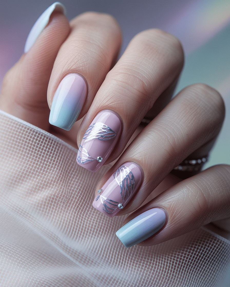 0012_4_a-close-up-photograph-captures-the-exqui_ktj6SHKFQNuWYZlyMmaHLQ_XRQXnJmNRXuIsNlQfWw7iQ Let Your Nails Shine: Embracing Sparkle in Nail Art for Life’s Magical Moments