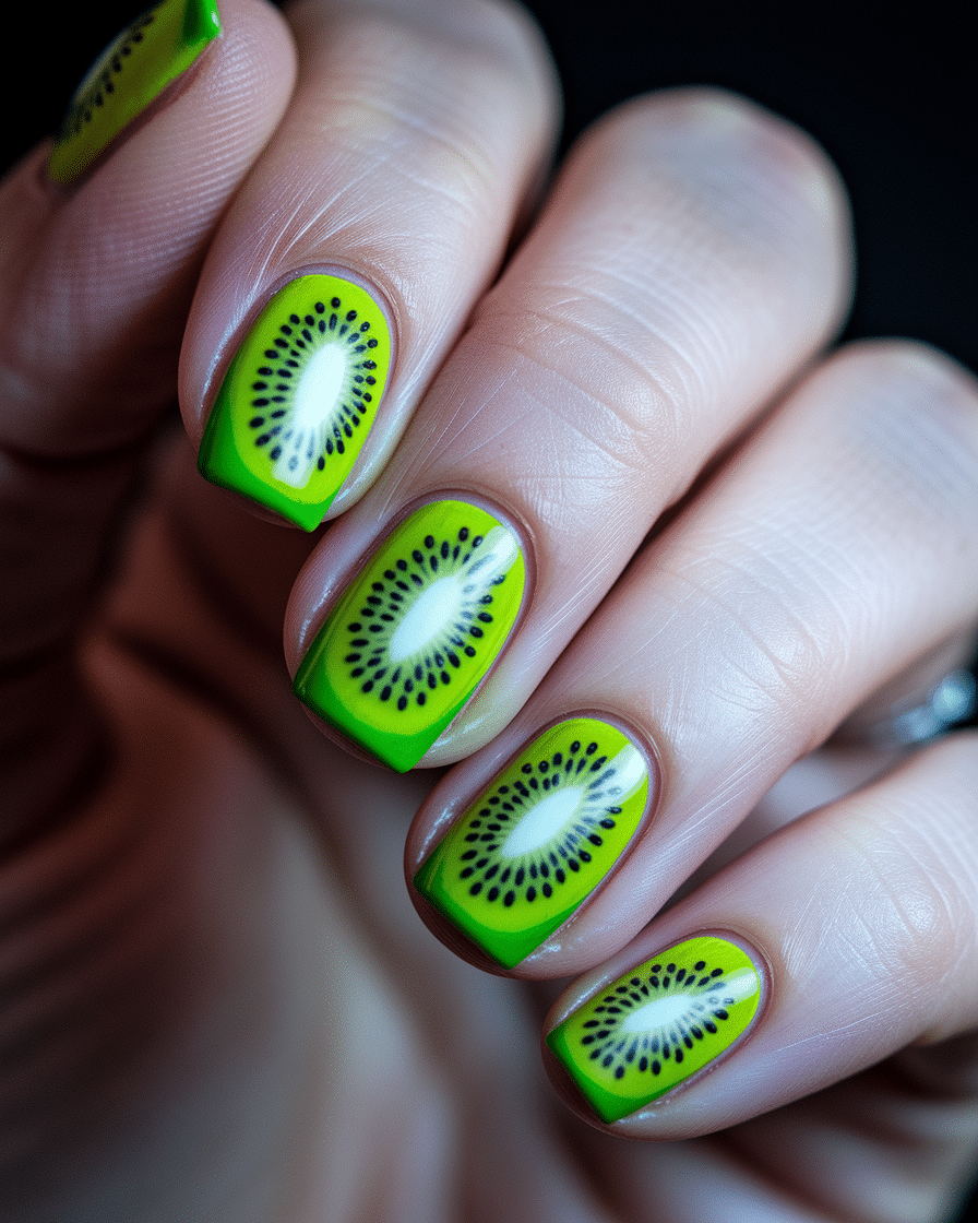 Fresh and Playful Nail Art Ideas Inspired by Fruits