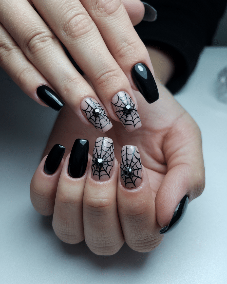 0013_3_a-photo-of-a-hand-with-long-nails-the-na_aGFdAejAQdSIMHcVo6s0Bg_scAaKDw0QFib5p9B_bL3zw The Timeless Allure of Black Nail Designs