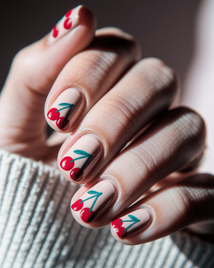 Fresh and Playful Nail Art Ideas Inspired by Fruits