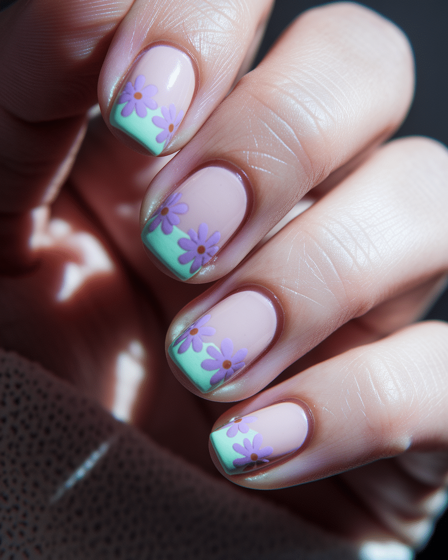 0014_3_a-close-up-photograph-of-a-beautifully-m_pCZ1GJECSLCKwAnFRdMpuQ_bcsRscowRoWTHftt9tmLfw Fresh Floral Nail Art Ideas That Add Joy to Every Manicure