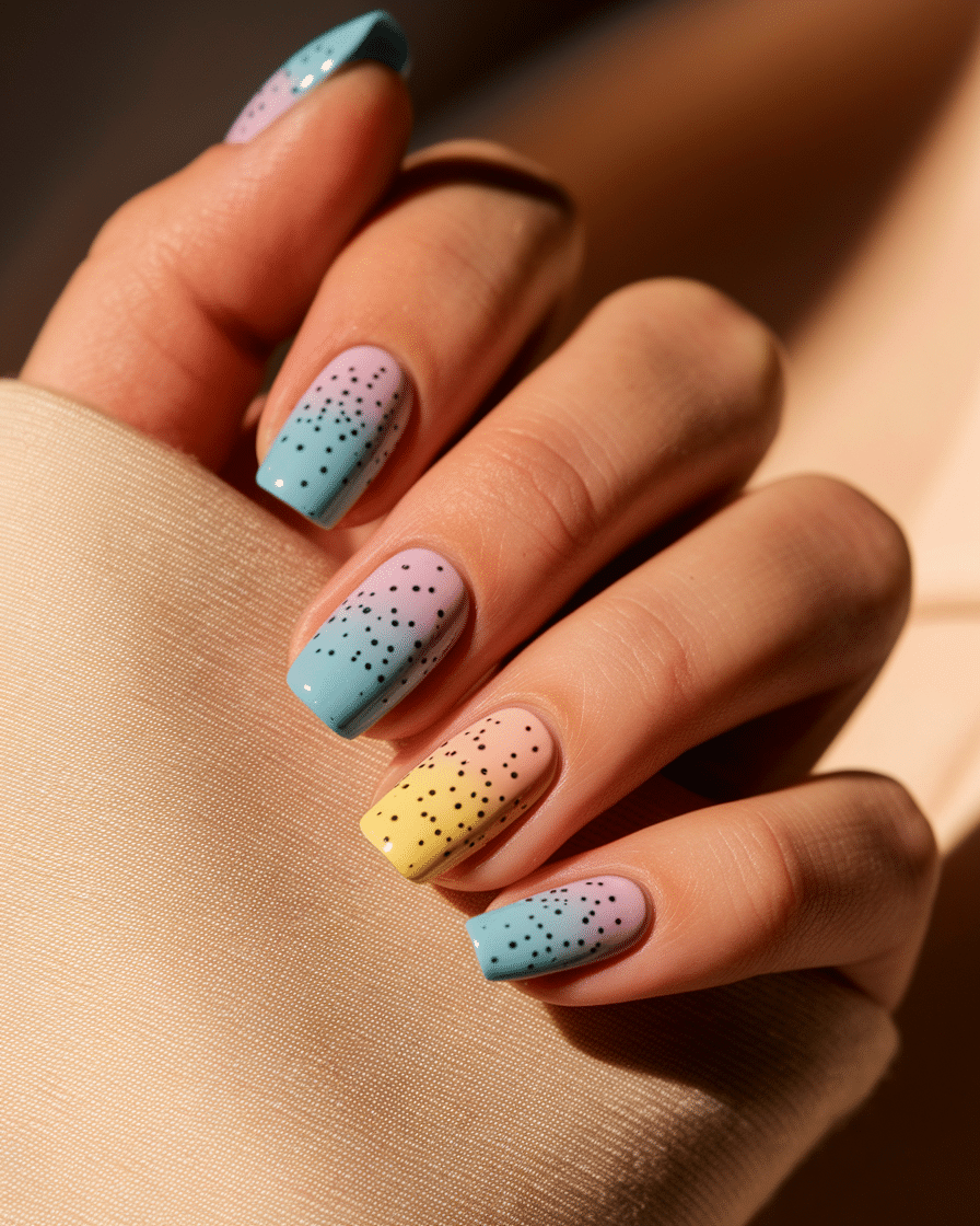 The Joy of Spring Nails: Embracing the Beauty of Soft Colors and Speckled Art