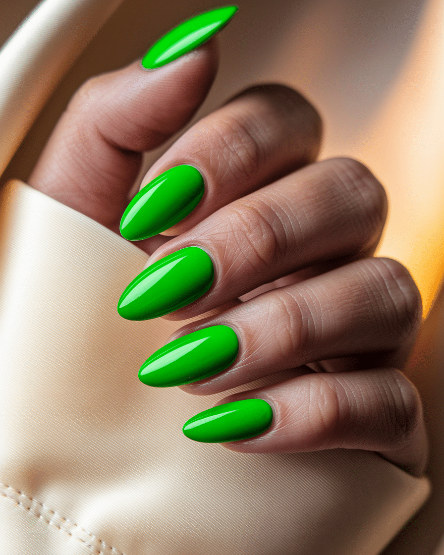 The Ultimate Guide to Green Almond Nails: Fresh, Stylish, and Perfectly On-Trend