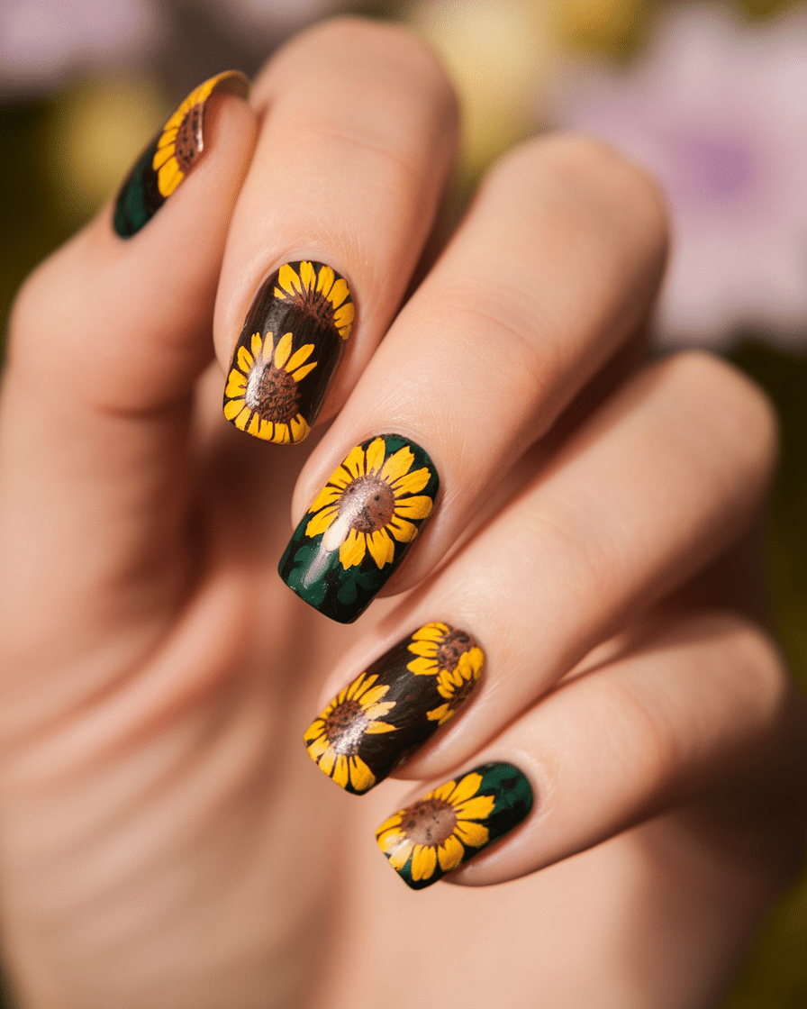 0015_4_a-close-up-photograph-of-a-beautiful-han_XF3gFn4TTJCwCvQueV0T_A_7N1FfJMwSFO7pAbHlofq8w Embracing the Warmth of Autumn with Sunflower-Inspired Nails