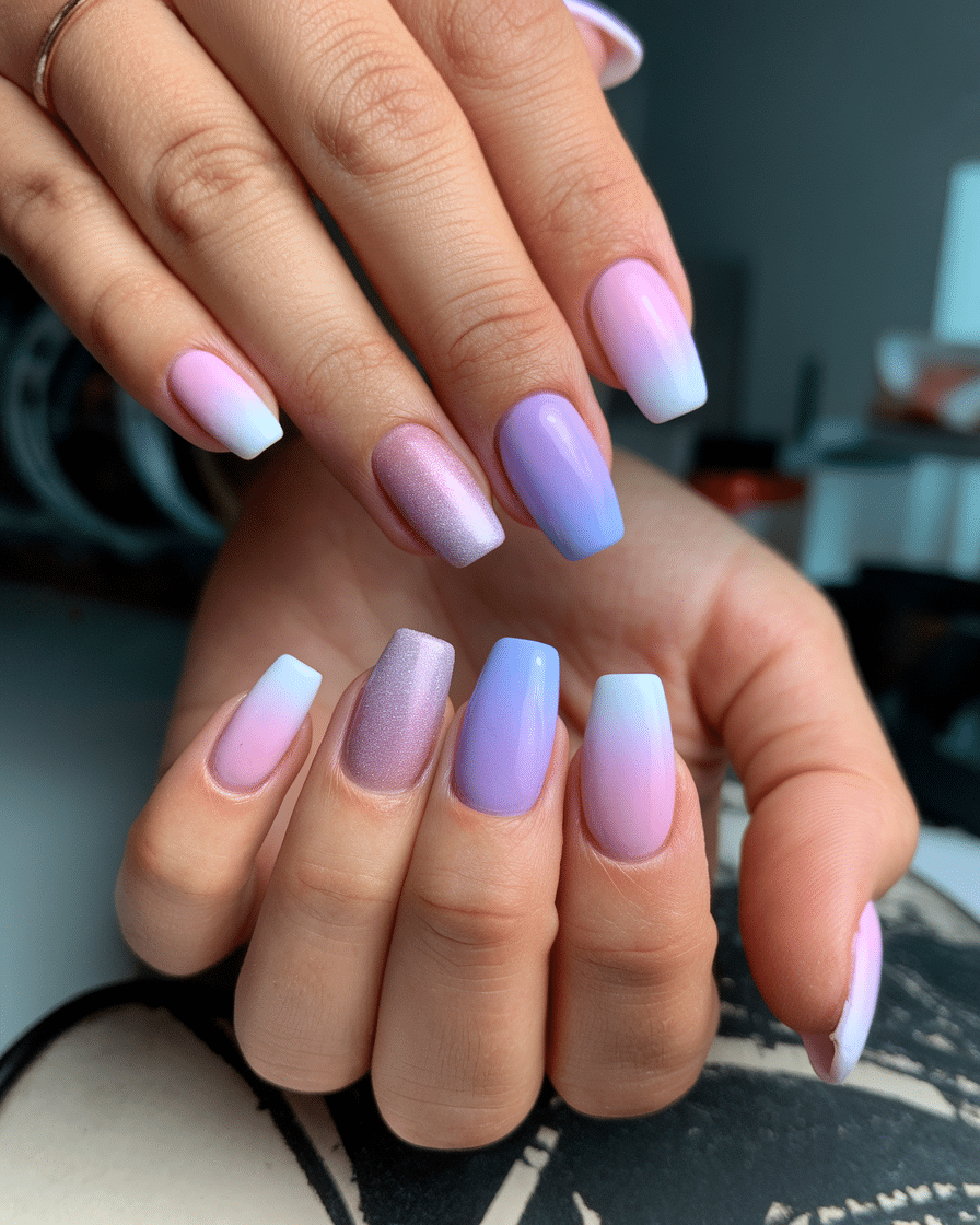 0015_4_a-photo-of-a-hand-with-nails-painted-in-_rmmk_DAERTymBF6DVDqHAw_9eFsXkHaT3m-oHYKNi4bFg 18 Dreamy Spring Nail Color Ideas to Try in 2025