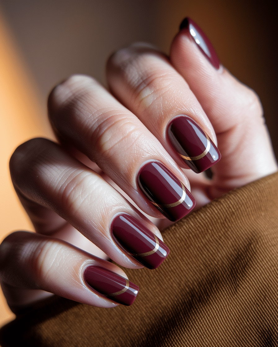 The Allure of Autumn: Why Burgundy Nails Are the Ultimate Fall Statement