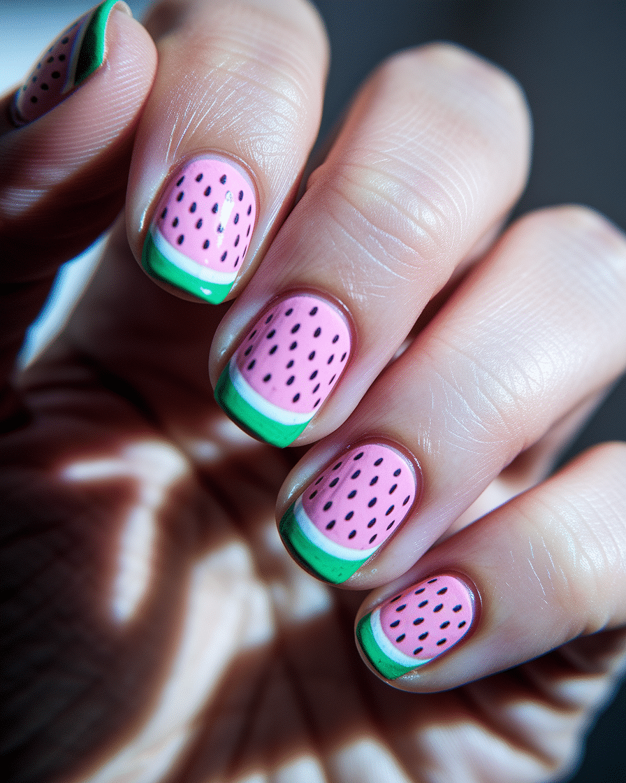 Fresh and Playful Nail Art Ideas Inspired by Fruits