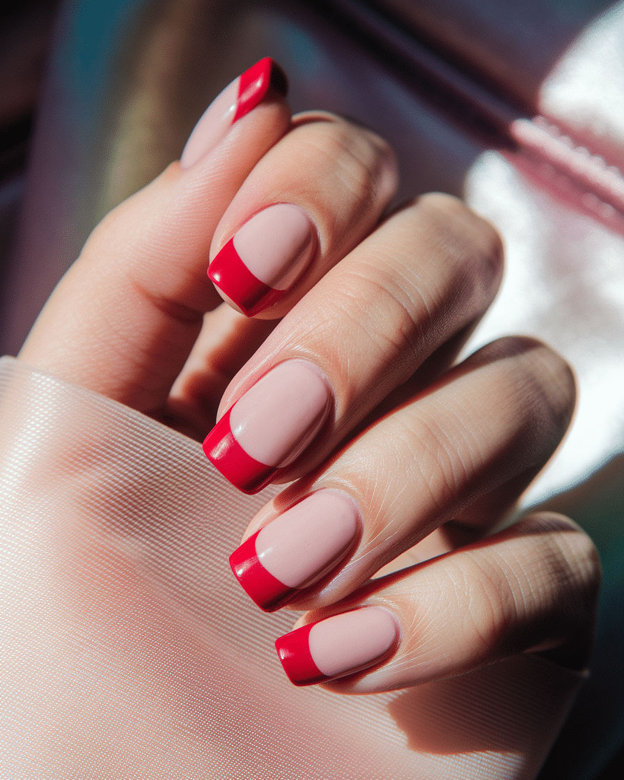 0016_3_a-close-up-photograph-of-a-beautiful-han_gtnJBmbWRtq8cLpBwDeN3g_FvbPBSE9TouFXMhwjjcrSw How to Elevate Your Look with Cherry French Tip Nail Designs