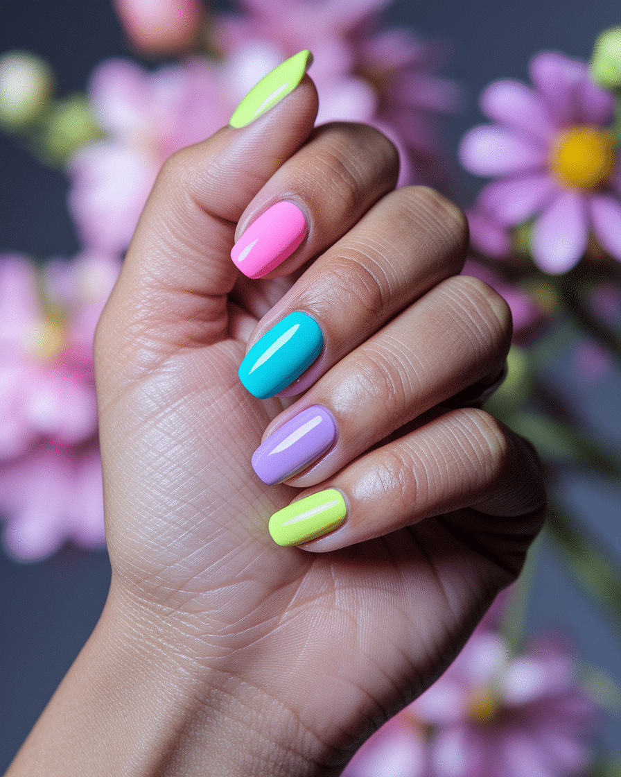 0016_4_a-close-up-photograph-of-a-beautiful-han_rBt6UMNbRO2hC_irrXZBqg_sGINlXaTSNKajtfdBDz5rA Bright & Playful: The Joy of Easy Summer Nail Designs