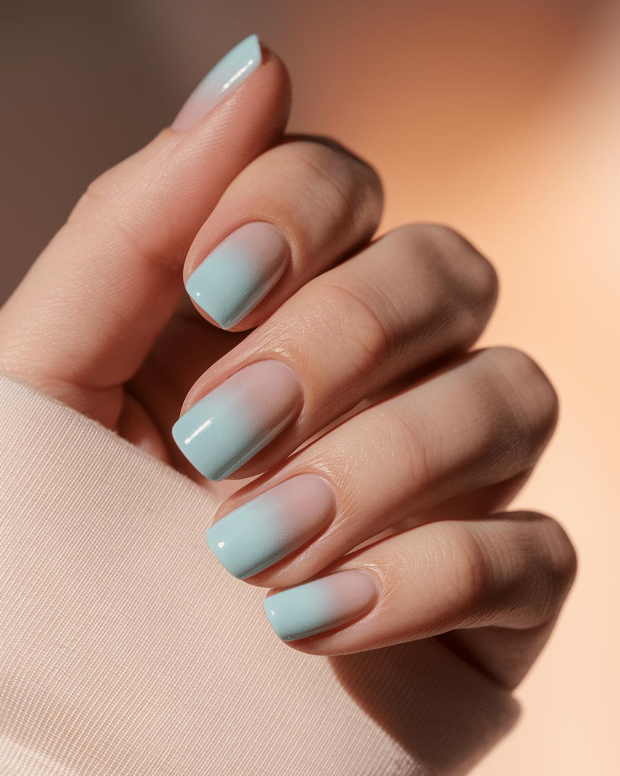 0017_1_a-close-up-photograph-of-a-beautiful-han_B2ej5k2WTEKOlRvBeJRRpQ_lHirRz39QnqlYyt_8u0grw The Rising Trend of Milky Blue Nails: Soft, Chic, and Effortlessly Stylish