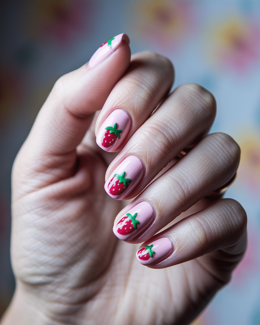 Fresh and Playful Nail Art Ideas Inspired by Fruits