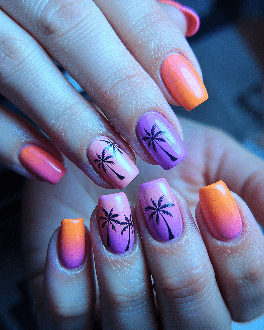 Embrace the Island Spirit with Tropical Nail Art That Feels Like a Vacation
