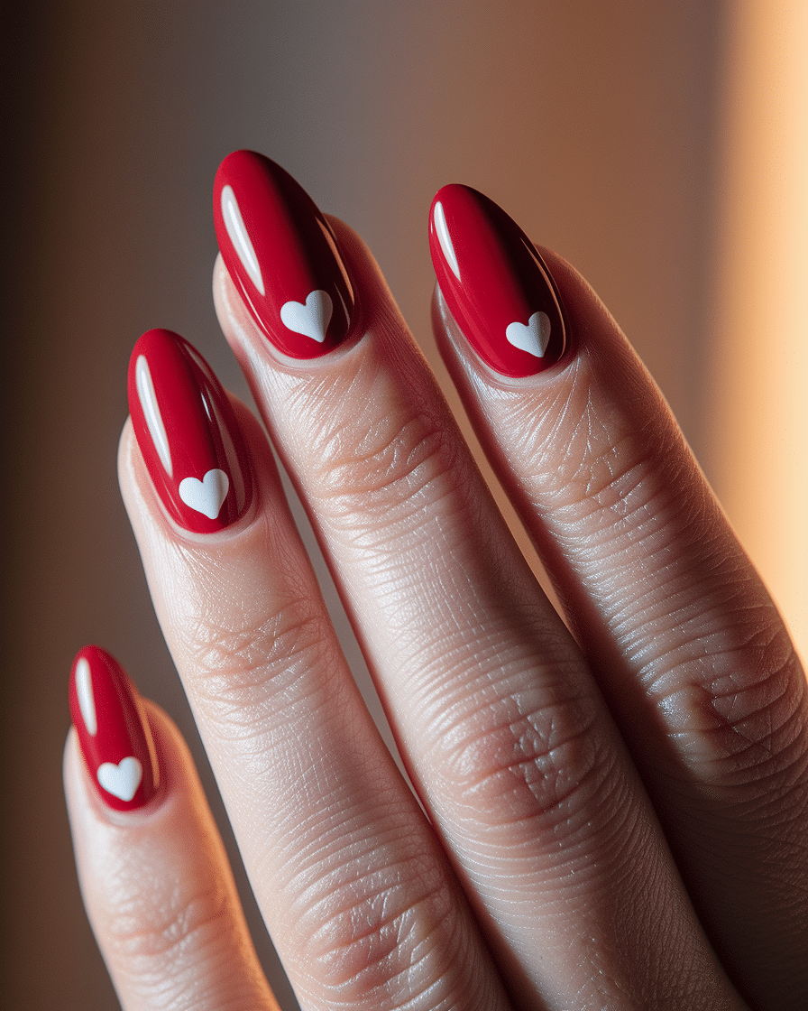 Romantic Red Nail Designs for Every Occasion: Almond French Press-On Ideas You'll Adore