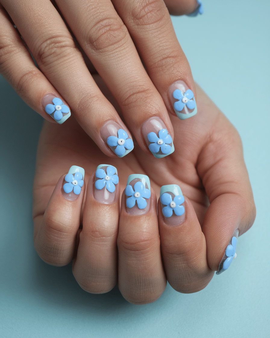 0017_3_a-photo-of-a-hand-with-pastel-blue-nails_XcyghC4MRmGcY1FaYw6tnQ_Ja2Ni4olTSWryPLFe86kvg Spring Break Nail Trends to Try in 2025