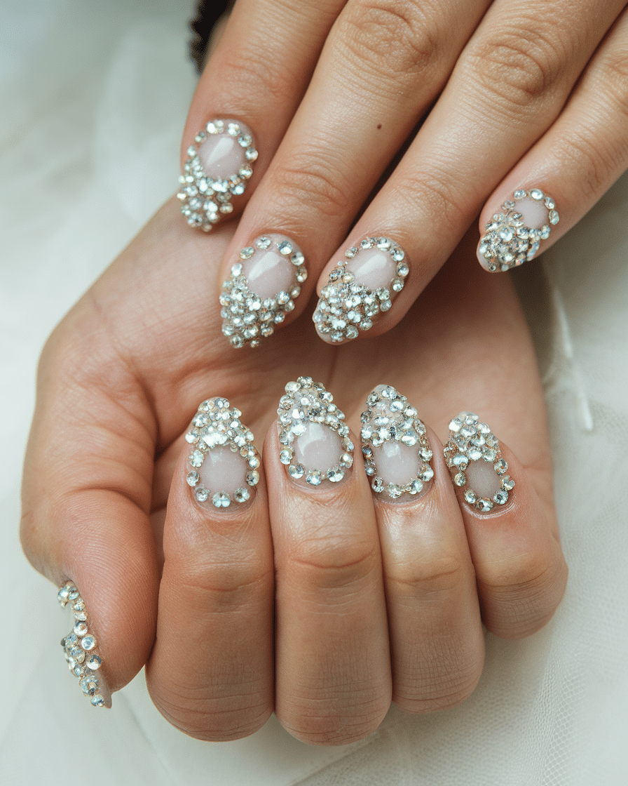 The Elegance of White Wedding Nails: A Timeless Bridal Choice