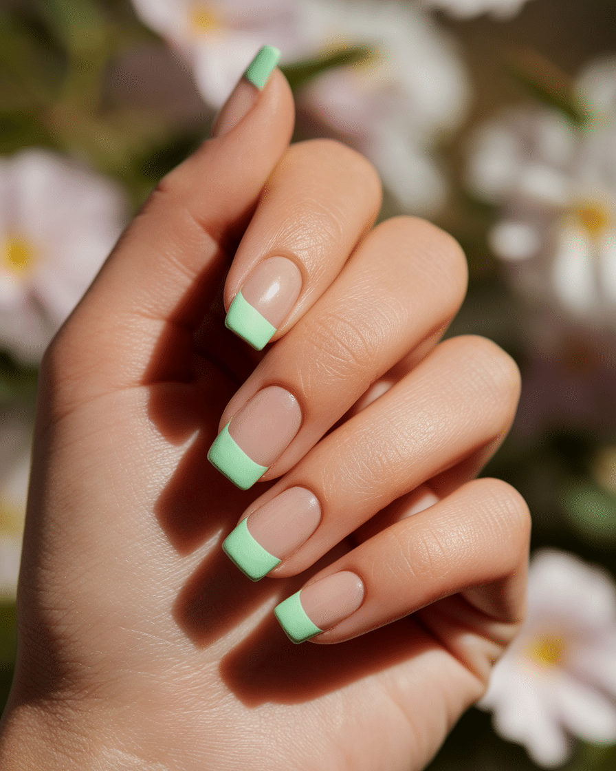 0019_1_a-close-up-photograph-of-a-beautifully-m_BTWPnlfaROynWIvOOLb0rg_mZyzgs7oQSK1Zt3irVSgPg Fresh Green Nail Ideas for a Chic Spring and Summer Manicure