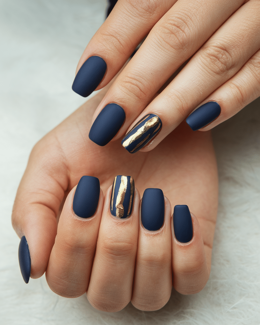 Glam in Every Shade: Why Navy Nails Are the Unexpected Star of Modern Manicures
