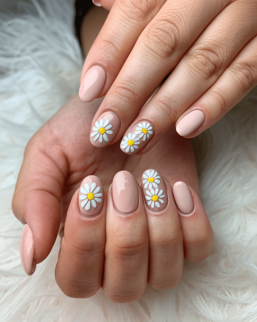 Soft Spring Dreams: Cute and Simple Almond-Shaped Gel Nail Ideas to Try This Season