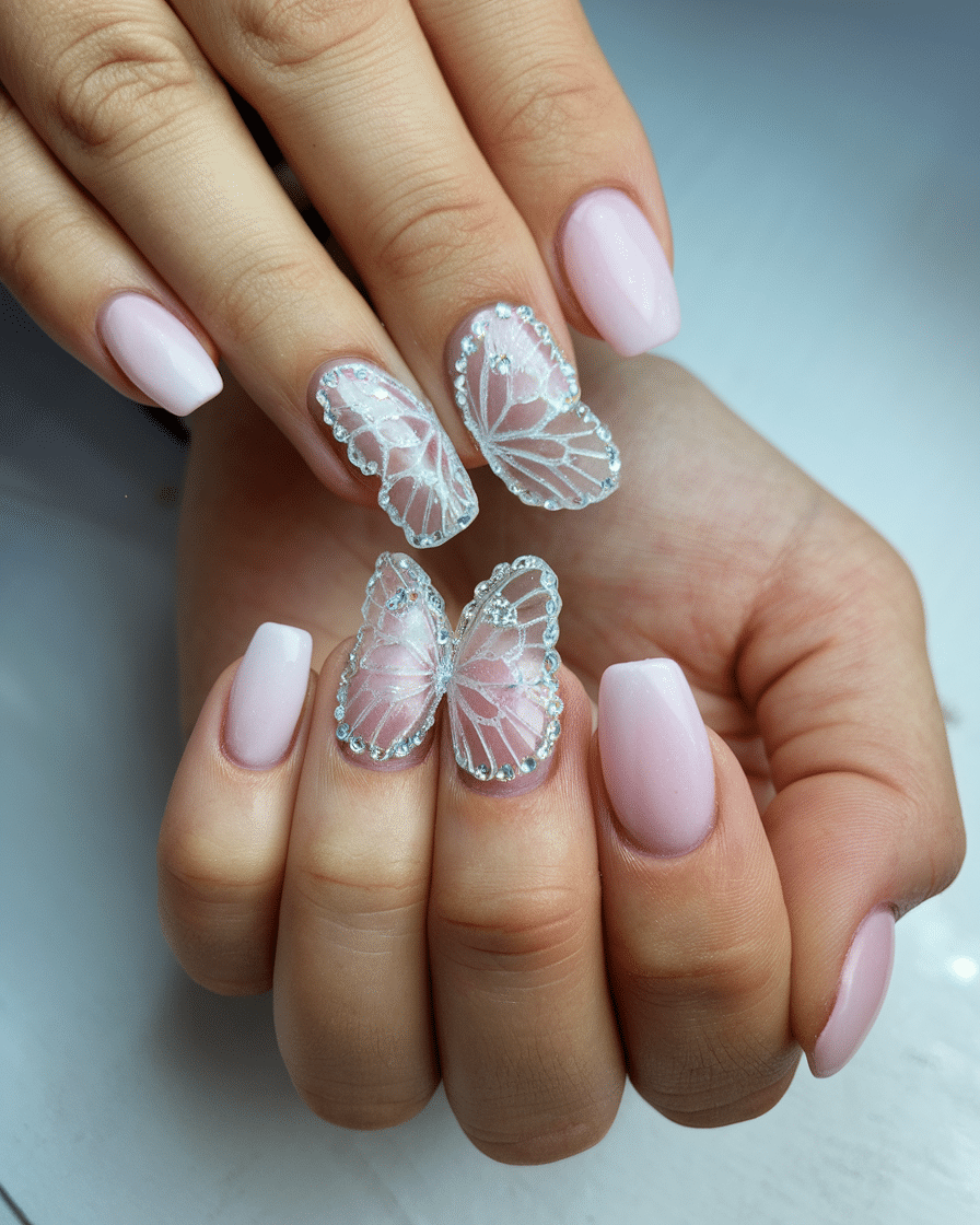 0020_2_a-still-of-a-beautiful-hand-with-crystal_3S8NyH0uT7C0uFOmUWquEQ_Dg4l-DO0SGiy8vvX4_yd7A Embrace the Magic of Spring with Butterfly-Inspired Nail Art