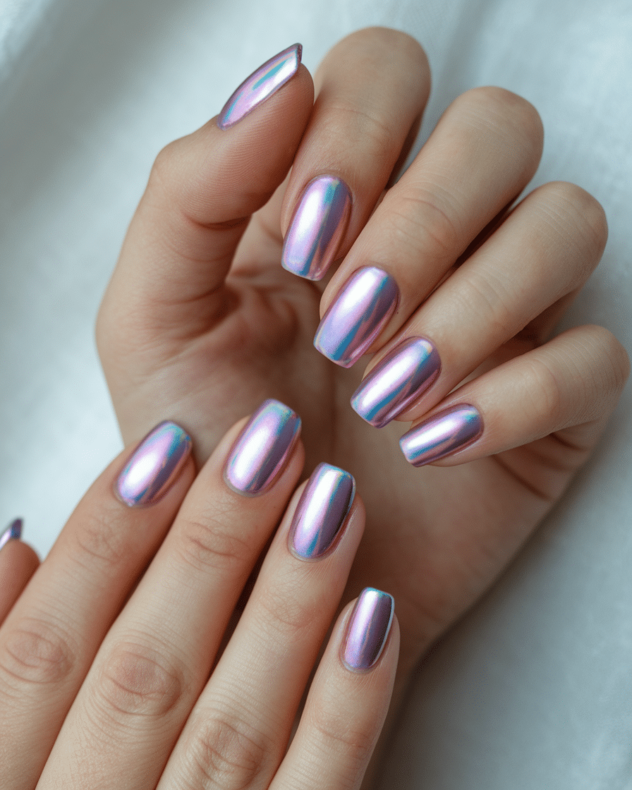 The Rise of Pink Chrome Nails: A Timeless Trend with a Futuristic Twist