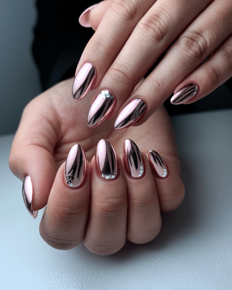 The Rise of Pink Chrome Nails: A Timeless Trend with a Futuristic Twist