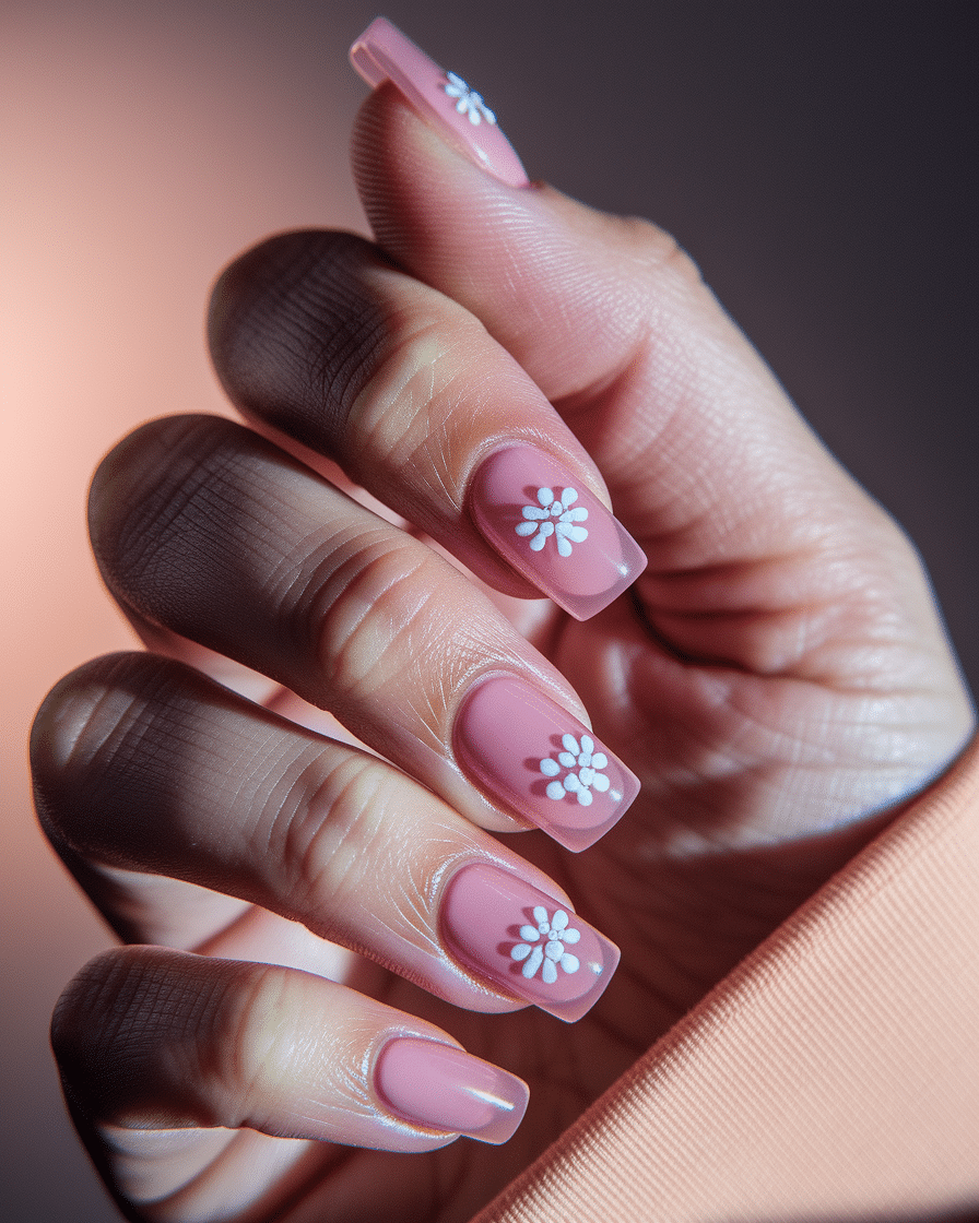 0001_2_a-close-up-photograph-of-a-gracefully-po_Upxg3WXQRWaOm1ja5qvS6w_T3it_Wx2Ri6jw-iN2g9Otw The Timeless Charm of Pink Jelly Nails: A Fresh Take on Square Tips