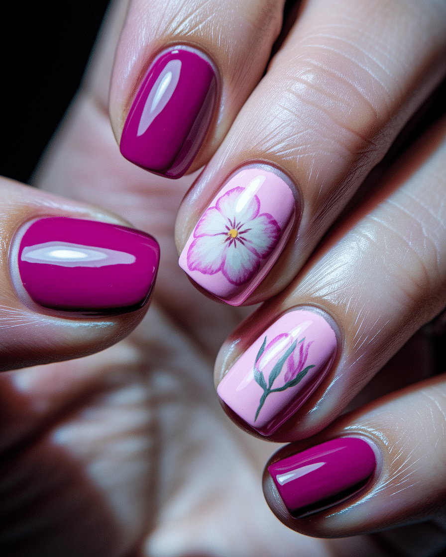 Floral Nail Designs That Celebrate Summer in Style
