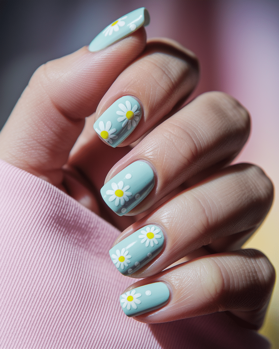Fresh and Playful Nail Designs for a Soft and Colorful Look