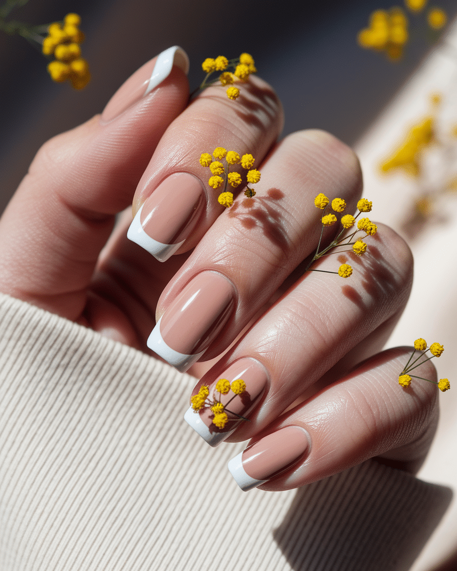0001_3_a-close-up-photograph-of-a-beautiful-han_wrW0iMW9S4uLPLdATIsW-A_kAMQ89XSQDm3DTTAaShopw French Tip Nail Designs with Floral Accents That Brighten Up Your Summer Look