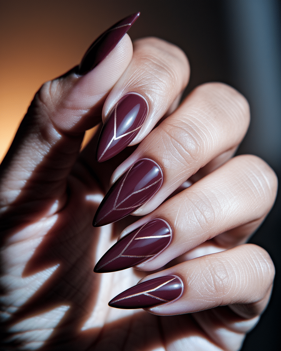 0001_3_a-close-up-photograph-of-a-hand-with-ele_lqEE2O7_Q5CT8NHD0rK3Sg__sJpfvL9SjaNGAWoOZGoSA Burgundy Nail Ideas for a Timeless and Elegant Manicure