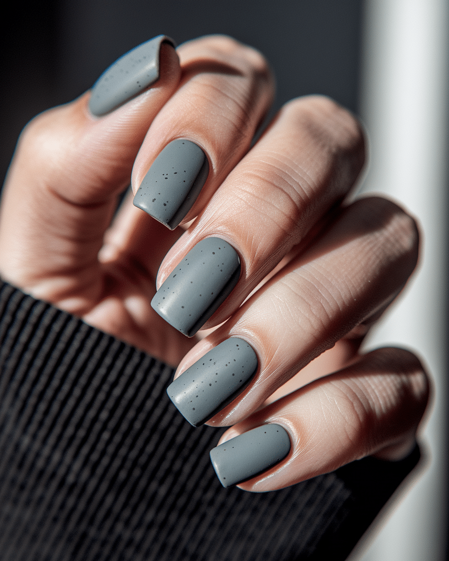 Timeless Gray Nails That Are Perfect for Any Season