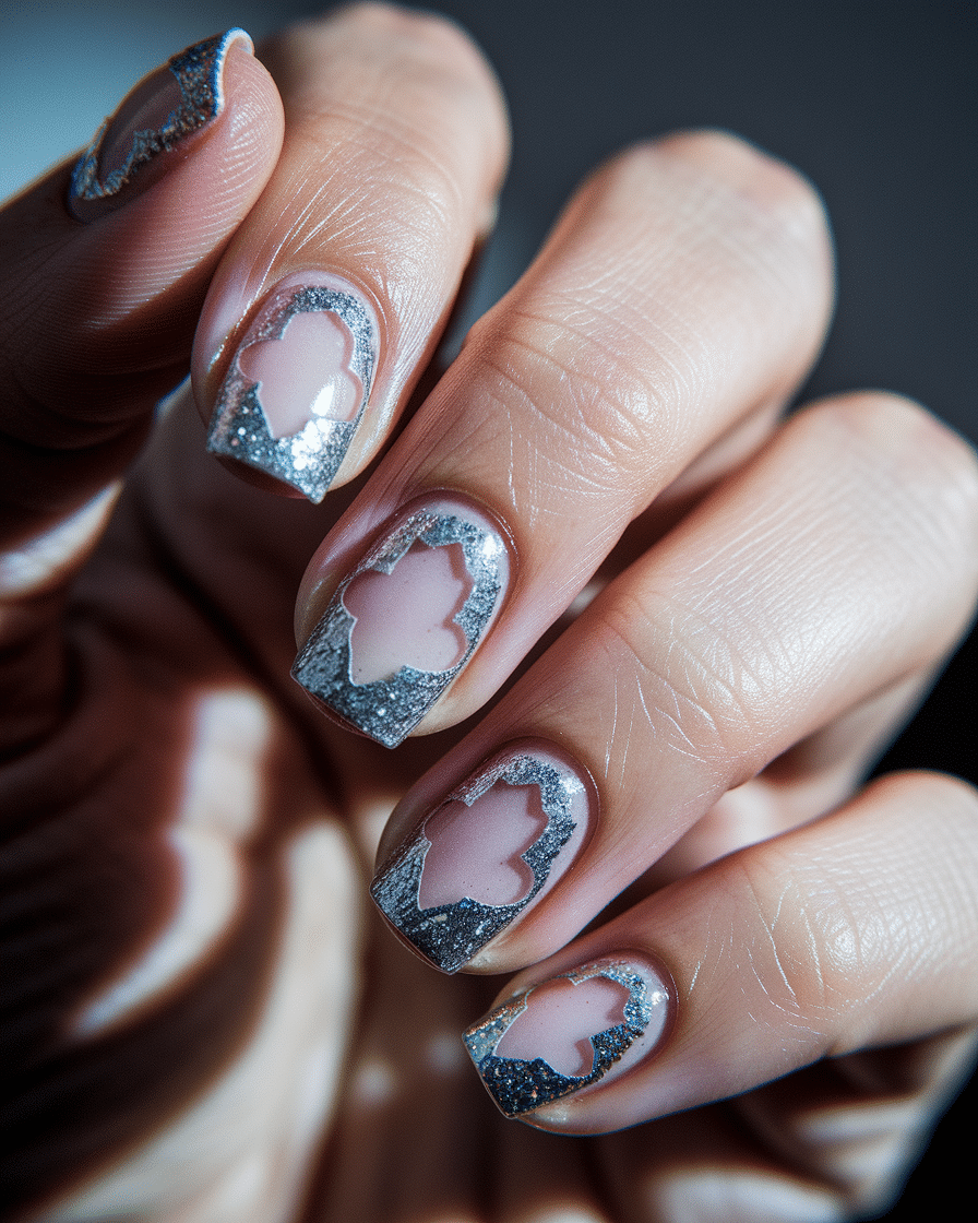 0001_3_in-a-close-up-photograph-a-hand-with-per_srzLRv1KQrGVWIeiQ5vBRA_etx9MHWPRjGWz8_bhfpP0A The Sparkle Trend That Never Fades: Embracing Silver Glitter Nails for Every Season